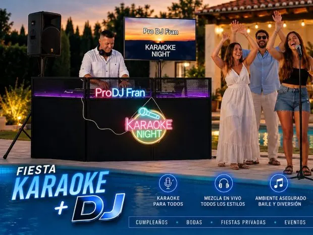 Discomóvil Fiesta DJ+Karaoke